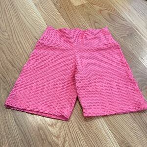 Booty by Brabants Hot Pink Croco Shorts